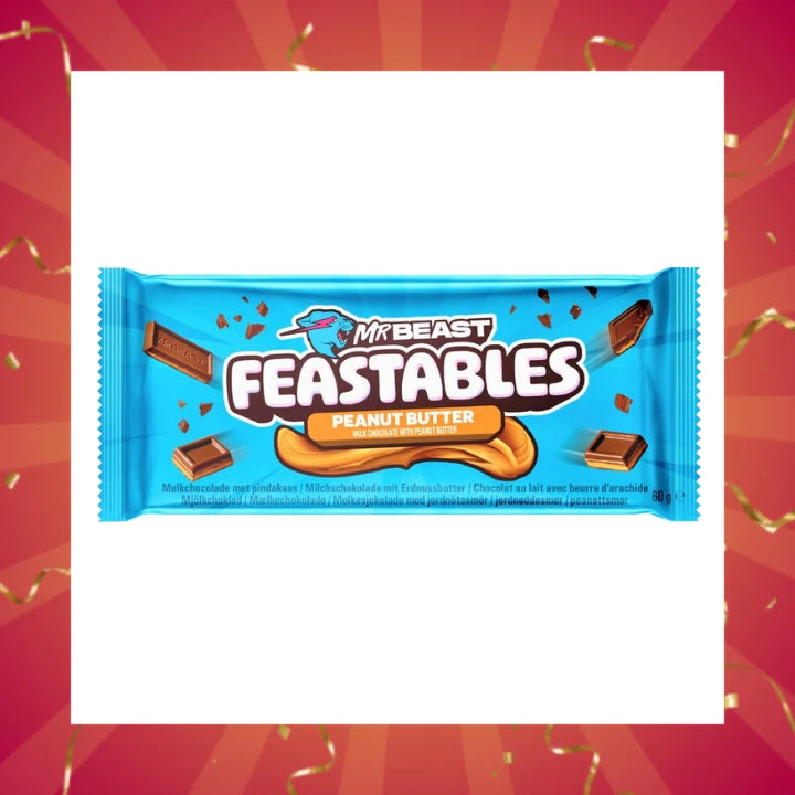 Feastables MrBeast Peanut Butter Milk Chocolate - 60g