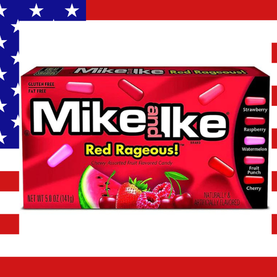 Mike & Ike Red Rageous 141g